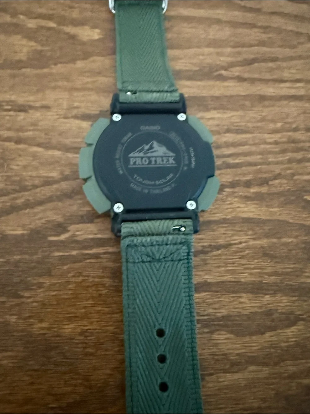 Casio Pro Trek PRG 340B.